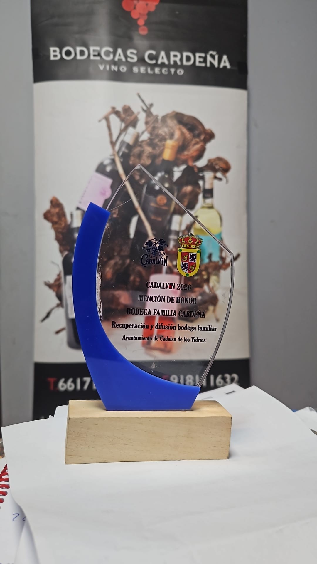 Premio a la recuperación y difusión de la bodega familiar